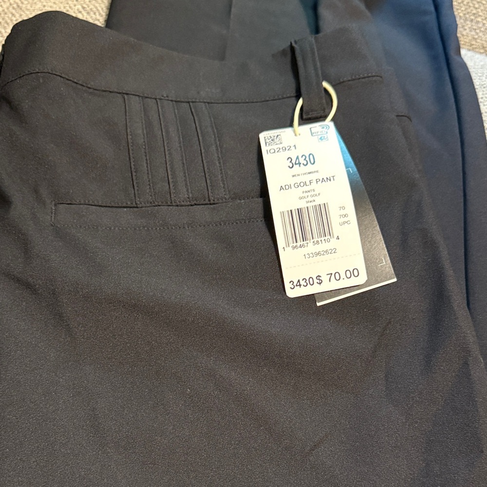 adidas Black Golf Pant